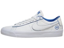 Nike SB Blazer Low Pro GT Prm Shoes Summit White/Royal