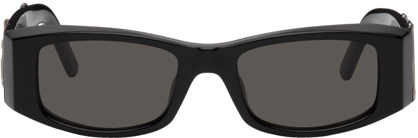 Palm Angels: Black Angel Sunglasses | SSENSE