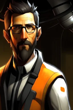 half life gordon freeman anime