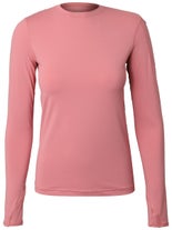 BloqUV Women's Long Sleeve Top Dusty Rose XL