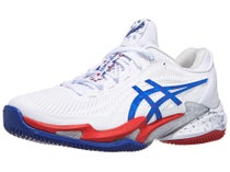 Asics Court FF 3 Novak CLAY White/Blue Men's Shoes