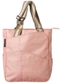 Maggie Mather Tennis Zipper Tote Bag Rose