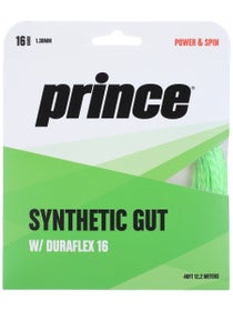 Prince Synthetic Gut 16/1.30 Duraflex String Set