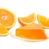 Photo of homemade orange jello.