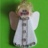 finished Angel ornament