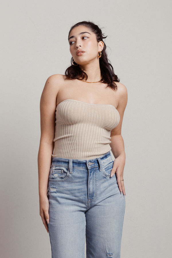 Huy Tube Top - Beige