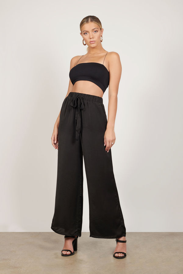 Bring Me Home Cropped Pants - Black