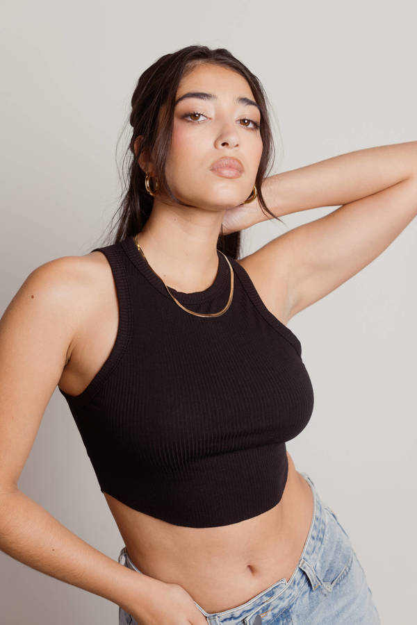 Joah Crop Top - Black