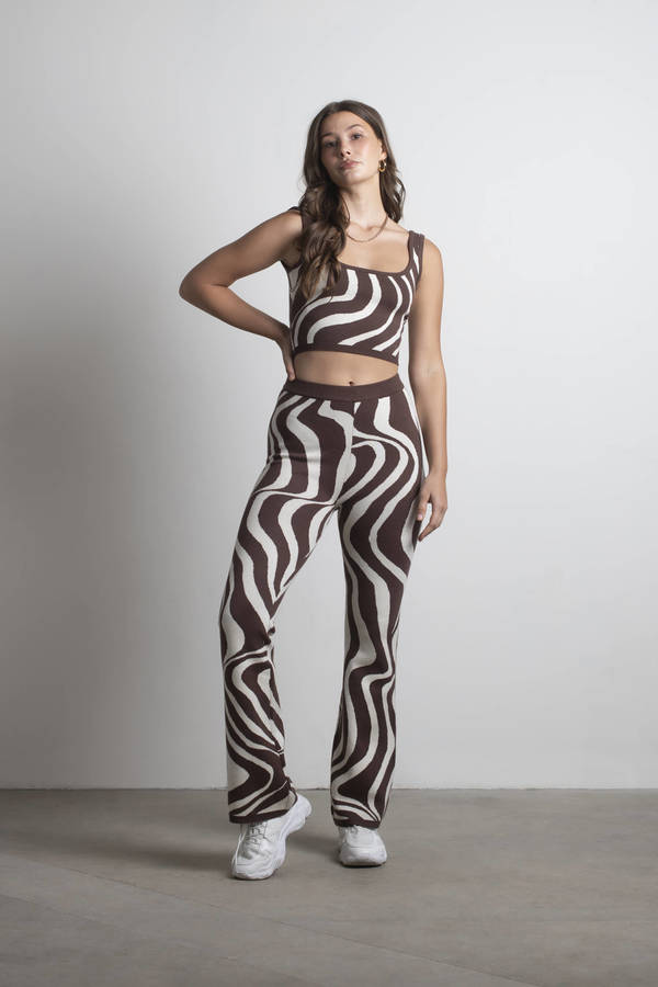 Granted Asylum Sweater Pants - Chocolate Brown