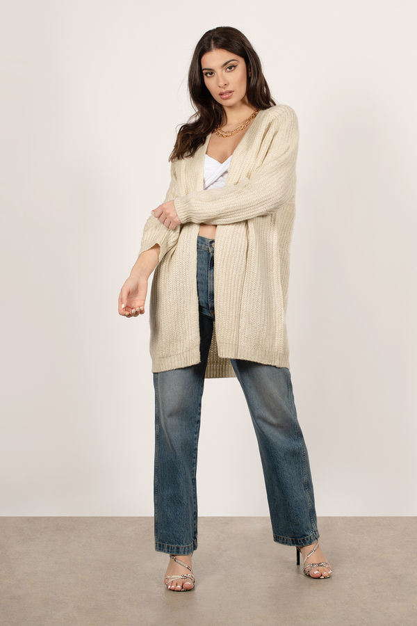 Kaylee Knit Cardigan - Cream