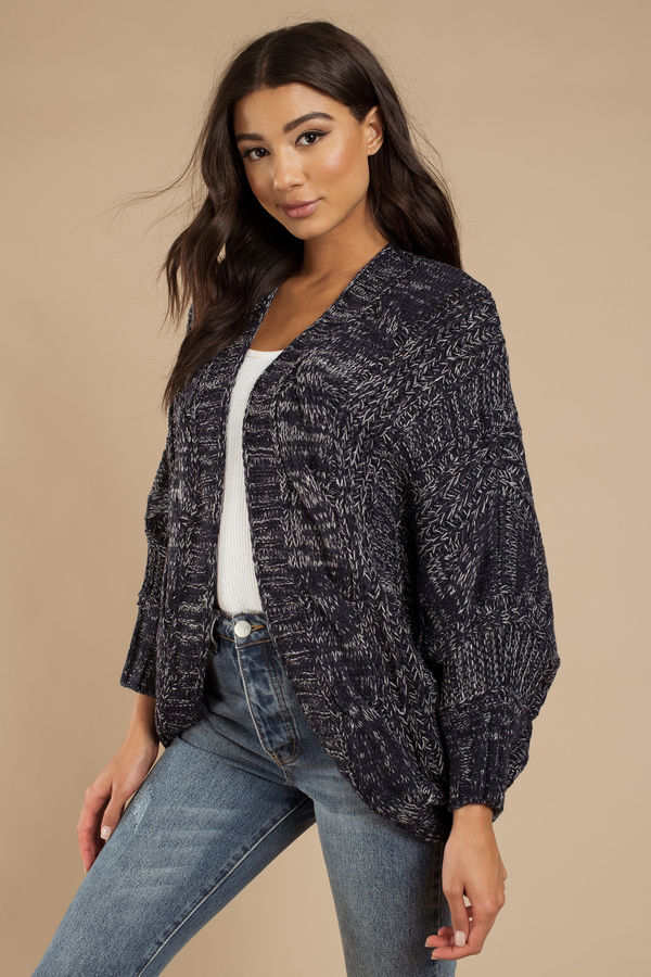 Miraval Chunky Knit Sweater - Navy