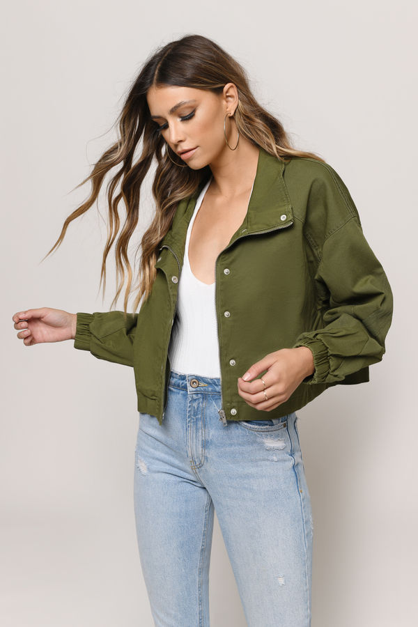 Off Duty Cargo Jacket - Olive