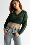 Shane Knit Cardigan - Green