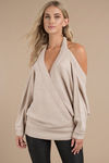 Evana Oversized Sweater - Toast