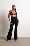 Liberated Crop Top - Merlot