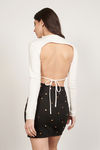 Gone Bad Studded Mini Skirt - Black