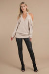 Evana Oversized Sweater - Toast