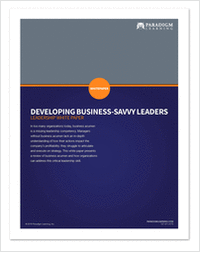 Developing Business-Savvy Leaders