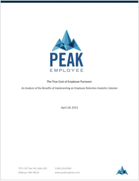 The True Cost of Employee Turnover: Analysis of the Benefits of Implementing People Analytics