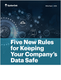 Five New Rules for Keeping Your Company's Data Safe