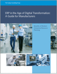 ERP & Digital Transformation: A Guide for Manufacturers