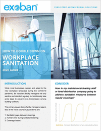 How To Double Down On Workplace Sanitation