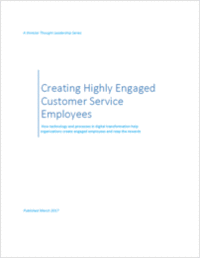 Creating Highly Engaged Customer Service Employees