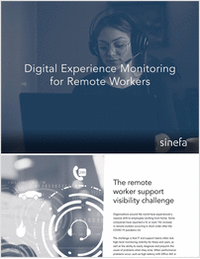 Digital Experience Monitoring for Remote Workers