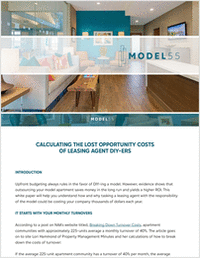 CALCULATING THE LOST OPPORTUNITY COSTS  OF LEASING AGENT DIY-ERS