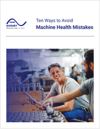 The Ten Best Ways Manufacturers Can Avoid Machine Health Mistakes