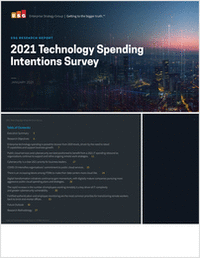 2021 Technology Spending Intentions Survey