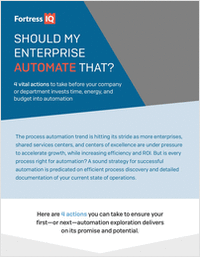 Should My Enterprise Automate That?