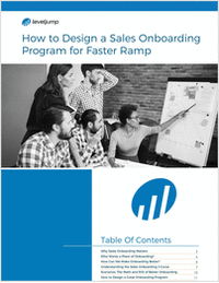 Why Sales Onboarding Matters And How to Design a Sales Onboarding Program for Faster Ramp