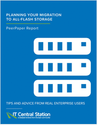 Planning Your Migration To All-Flash Storage