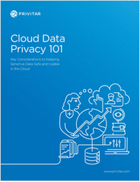 Cloud Data Privacy 101