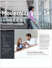 Modernize your IA for AI and hybrid cloud