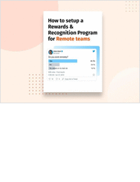 Guide to setup a Rewards & Recognition Program for Remote teams