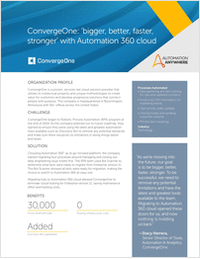 ConvergeOne: 'bigger, better, faster, stronger' with Automation 360 cloud