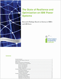 Resilience & Optimization on IBM Power Systems: Surveys of IBM i and AIX Users