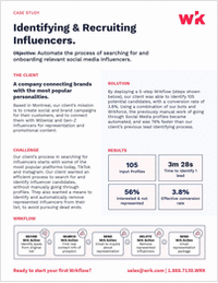 Identifying & Recruiting Influencers