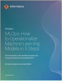 How to Operationalize Machine Learning Models in 5 Steps