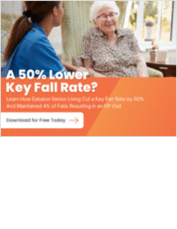 Fall rates rose 20% in memory care during the pandemic. But by using SafelyYou, Eskaton Senior Living cut their fall rate in half during this time.