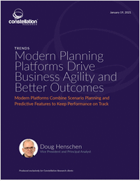 Modern Planning Platform Drive Business Agility and Better Outcomes