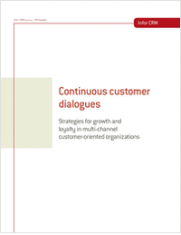 Continuous Customer Dialogues: Strategies for growth and loyalty in multi-channel customer-oriented organizations