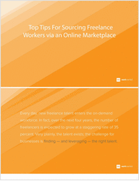 Top Tips for Sourcing Freelance Workers via an Online Marketplace