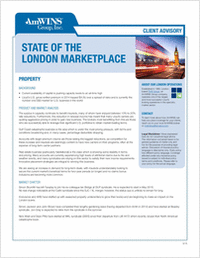 Client Advisory: The State of The London Marketplace