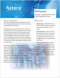 Solving Complex Hierarchical Data Integration Issues