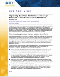 Improving Business Performance through Effective IT and Business Collaboration