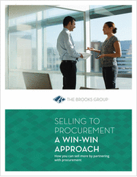 Selling to Procurement: A Win-Win Approach