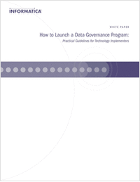 How to Launch a Data Governance Program